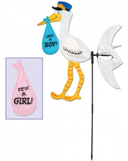Banners & Garlands Stork Wind-Wheel Party Accessory (1 count) (1/Pkg) - CD111S5LLQF $40.94