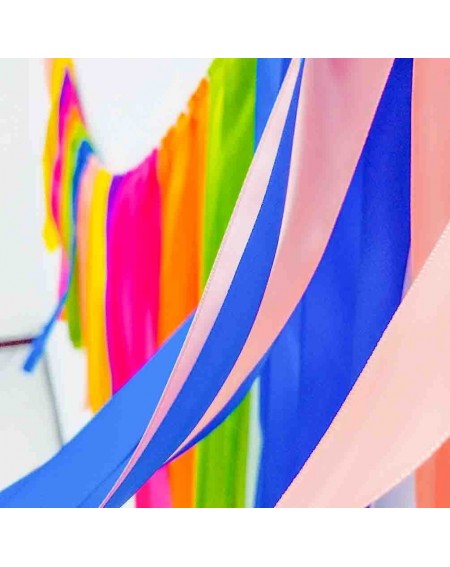 Banners & Garlands Ribbon Tassel Garland Assembled Ribbon Color Handmade Fabric Banner Fringe Hanging Decor for Wedding Nurse...