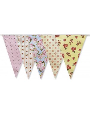 Banners 30ft Vintage Baby Shower Tea Party Banner Bunting Party Decoration Banner (C1006) - CN11NL1955X $7.07