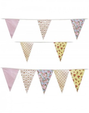 Banners 30ft Vintage Baby Shower Tea Party Banner Bunting Party Decoration Banner (C1006) - CN11NL1955X $7.07
