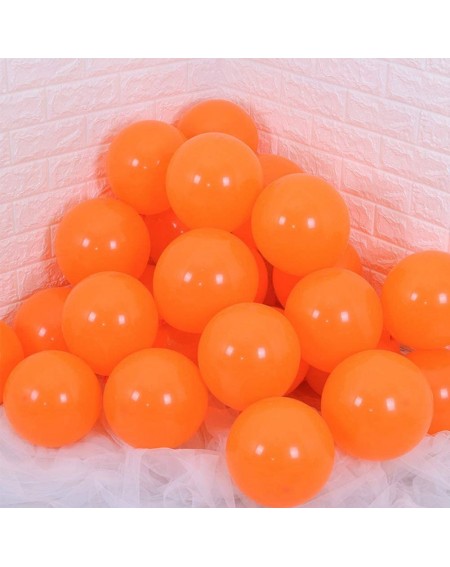Balloons 100Pcs Orange Latex Balloons 10 inch Large Helium Party Balloons for Halloween Wedding Birthday Ceremony Decorations...