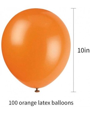 Balloons 100Pcs Orange Latex Balloons 10 inch Large Helium Party Balloons for Halloween Wedding Birthday Ceremony Decorations...