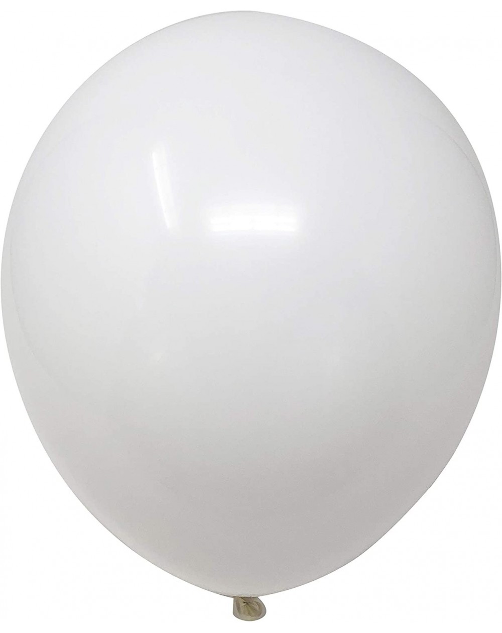Balloons 100 Count 9 Inch Helium Grade Premium Latex Balloons-White-BL52101 - White - C319ECHZ2DL $11.24