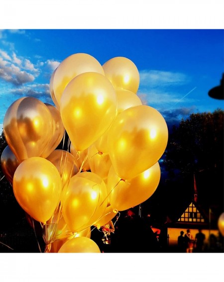 Balloons 5" Pearl Gold Premium Latex Balloons - Great for Kids - Adult Birthdays- Weddings - Receptions- Baby Showers- Water ...