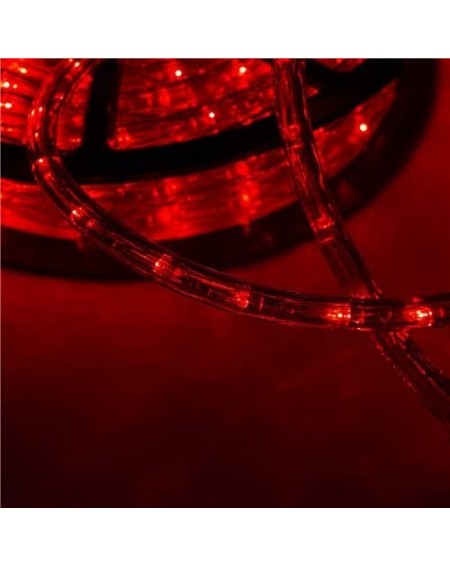 Outdoor String Lights 50 Ft 2 Wire Led Rope Lights Christmas Lights Waterproof Indoor Outdoor Use for Backyard Party Christma...