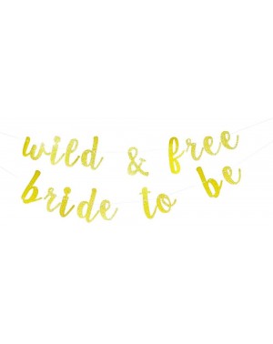 Banners & Garlands Bride to Be Banner- Wild and Free Bride to Be Banner- Cabin Bachelorette Party Decorations- Bridal Shower/...