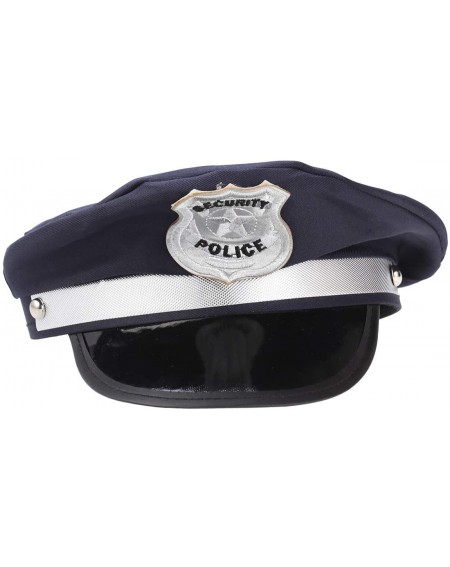 Party Hats Police Cap Cosplay Party Cap Halloween Costumes Party Hat Performance Props Party Role Cosplay Costume Accessory B...