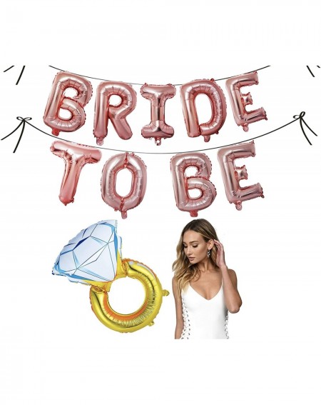 Party Packs Bachelorette Party Decorations and Bridal Shower Decorations Balloons - Bride to Be Party Supplies - Foil Diamond...