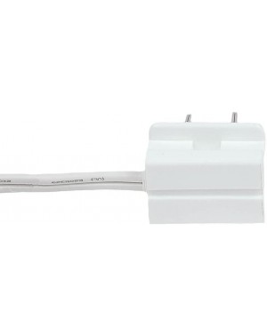 Outdoor String Lights SPT-2 Male Plug- Snap On Vampire Plugs- White- Polarized- 10 Amp- 25 Pack - Male - CR18DOI000C $24.48