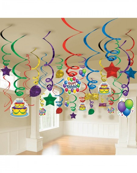Balloons Balloon Fun Mega Value Pack Swirl Decorations (50) Party Supplies - C5115YBUINL $34.99
