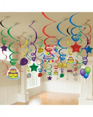 Balloons Balloon Fun Mega Value Pack Swirl Decorations (50) Party Supplies - C5115YBUINL $22.70