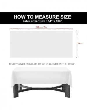 Tablecovers Heavy Duty Plastic Table Cover Available in 44 Colors- 54" x 108"- Silver - Silver - CW11DGD87TV $10.12