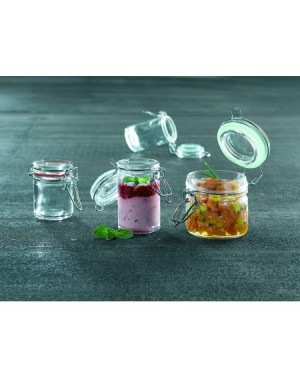 Tableware Lime Green Silicone Ring for (210BOKA45 & 210BOKA65) Canning Jars (Case of 24) - Reusable & Dishwasher Safe Bands f...