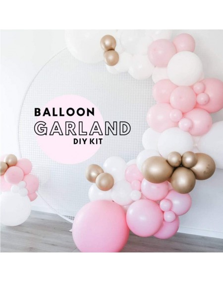 Balloons Pastel Pink Balloons 12 inch 50pcs Latex Party Balloons Baby Shower Helium Balloons Pink Birthday Balloon - Pink - C...