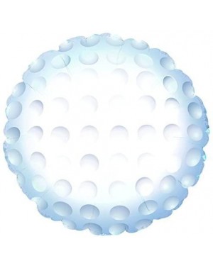 Balloons Golf Ball Sports Round Shaped 17 Inch Mylar Balloon Bulk (5 Pack) - CF11VYR46Y1 $11.60