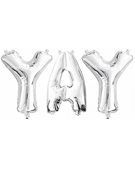 Balloons 32 Inch Silver Foil Balloons Letters A to Z Numbers 0 to 9 Wedding Holiday Birthday Party Decoration (Letter Y) - Le...