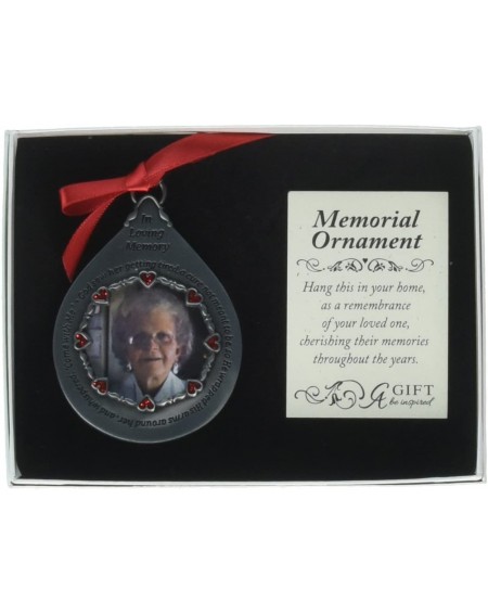 Ornaments In Loving Memory' Frame for Women - Teardrop Ornament- 2-3/4-Inch - CM11957C2Z7 $11.25
