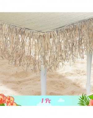 Tablecovers Natural Raffia Beach Fringe Decoration (24 ft) for Tiki Luau Party - C3111XA2L9F $26.66