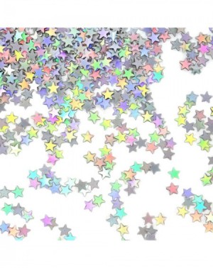 Confetti 60g 2.1 Ounce 6mm Star Confetti Glitter Star Sequin for Nail Art- Wedding- Birthday- Party- Festival Decorations (Si...