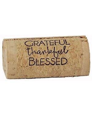 Place Cards & Place Card Holders Wine Cork Place Card Holders Custom Cork Card Holders "Grateful Thankful Blessed" set of 25 ...