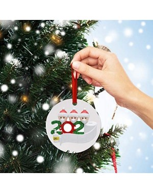Ornaments Personalized 2020 Christmas Ornaments Quarantine Toilet Paper Customized Name for Family Friends Gifts Xmas Tree De...