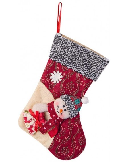 Swags Christmas DecorChristmas Stockings Mini Socks Santa Candy Gift Bag Christmas Tree Decorations- Christmas Ornaments Adve...
