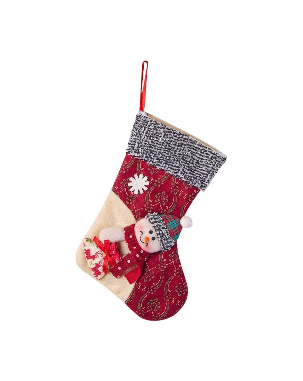 Swags Christmas DecorChristmas Stockings Mini Socks Santa Candy Gift Bag Christmas Tree Decorations- Christmas Ornaments Adve...