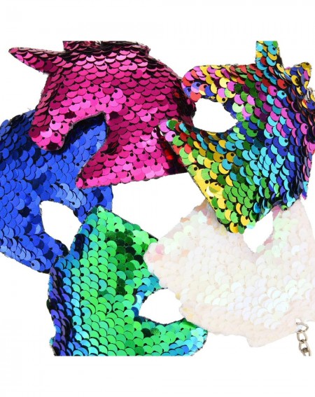 Party Favors Flip Sequin Unicorn Keychains Colorful Unicorn Key Chain for Handbag Purse Party Embellishment (Color Set 1- 15 ...