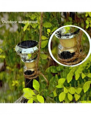 Outdoor String Lights 5 Pack New Creative Diamond Solar Wine Bottle Lights- 20 LED Waterproof Fairy Light- Suitable for Weddi...