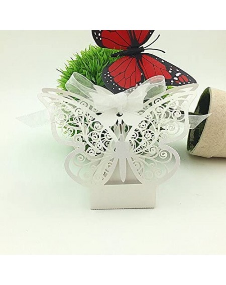 Favors Pack of 50pcs Butterfly Wedding favor Box candy box-wedding favors and gifts-wedding supplies-wedding box for candy-pa...