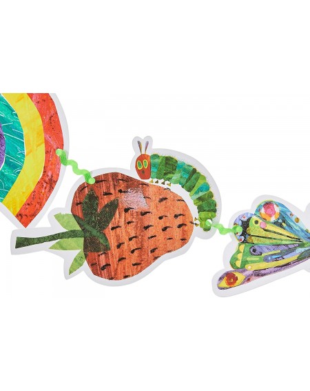 Banners & Garlands World of Eric Carle- The Very Hungry Caterpillar Party Supplies- Garland Decoration- Paper- 3M - C712BS1D7...