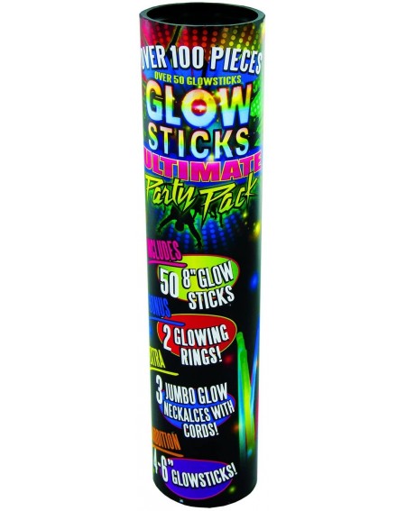 Party Favors Glow Stick Tube Pack (100-Piece)- Multicolor (ULT-GLO) - Multicolor - CN11FE5NSN9 $21.12