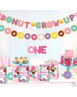 Party Favors Donut Candy Favor Bags Doughnut Goodie Gift Treat Bags for Donut Themed Party Ideas Kids Birthday Bash Decoratio...