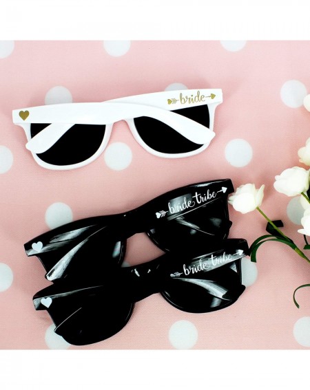 Favors Bachelorette Party Sunglasses Bridal Shower & Weddings Favors Sunglasses - Black - CJ18S590WU8 $26.27