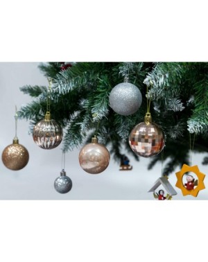 Ornaments 1.57" 28ct shatterproof Christmas Ball Ornaments in 4 Classic finishes for Christmas Tree Decoration (Champagne) - ...
