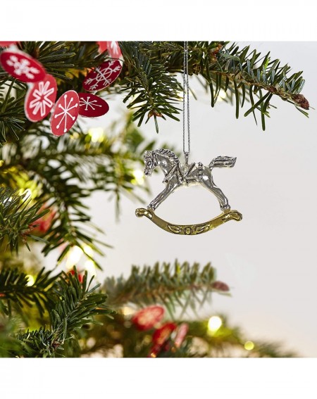 Ornaments Mini Christmas Ornament 2019 Year Dated Lil Rocking Horse Miniature- Metal- 1"- Classy Little Rocker - CT18OEKHI9R ...