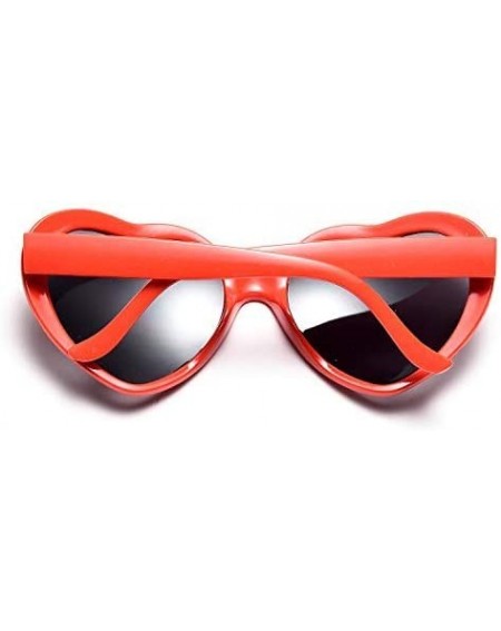 Party Favors Neon Colors Party Favor Supplies Wholesale Heart Sunglasses for Kids (7 Pack Mix) - 7 Pack Mix - C018EOOS5K0 $10.87
