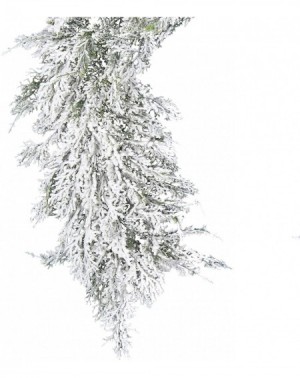 Garlands Snowy Cedar Series Artificial-Plants- 75"- Green - Green - CK18OX28W4R $49.75