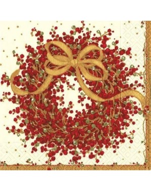 Tableware Christmas Party Supplies Christmas Napkins Paper Napkins Luncheon Pepperberry 40 Pc - CA125J2B58L $18.11