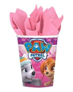 Party Packs Girl Paw Patrol Party Supplies and Decorations Pack for 16 With Plates- Napkins- Tablecover- Cups- 6 Balloons- Bi...