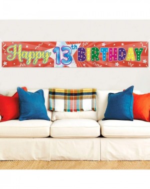 Banners Happy 13th Birthday Banner Official Teenager Sign Officially A Teenager Banner 13 Years Old Party Photo Prop Backdrop...