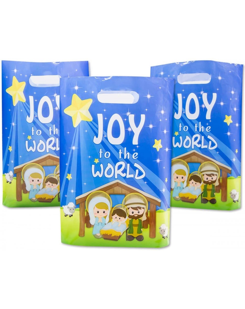 Favors Nativity Goody Bags for Vacation Bible School Christmas Party Supply 25Pcs - CP18Y6XX4ZZ $26.97