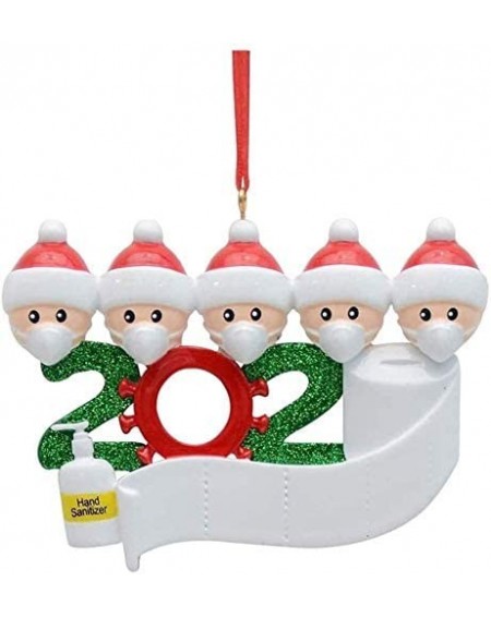 Ornaments 2020 Personalized Christmas Ornaments- Family Members Name Christmas Ornament Kit- Quarantine Survivor Family Custo...