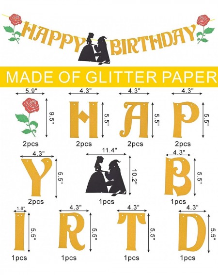 Banners & Garlands Inspired Birthday Different Characters decorations - CY18S6R6WSZ $15.75