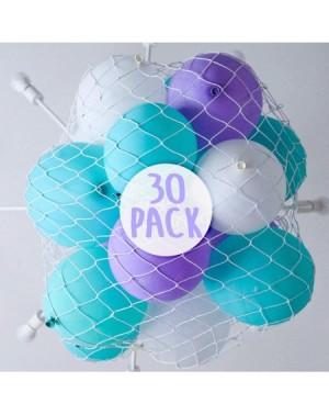 Party Packs Mermaid 1st Birthday Decorations Mermaid Balloons Headband for Baby Girls Birthday Baby Shower Supplies - Mermaid...