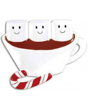 Ornaments Hot Chocolate with Marshmallows Family Personalized Christmas Tree Ornament - C912N707Q1C $18.56