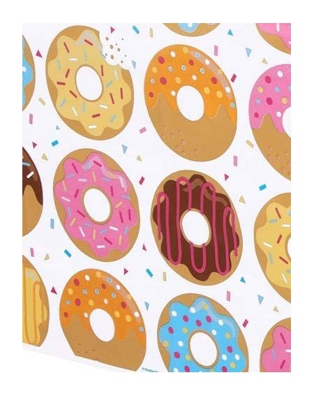 Tablecovers All Over Print Plastic Tablecover- Donut Time - C317XMM0TCS $9.92