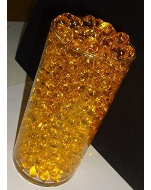 Centerpieces Water Gel Deco Beads (Butterscotch Gold) Create Custom Centerpiece Vase Fillers - CZ127Y698HZ $10.08