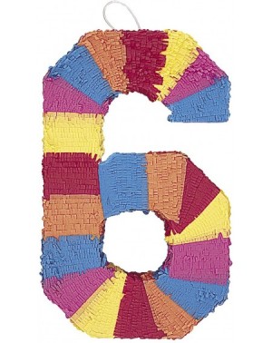 Piñatas Multicolor Number 6 Pinata - C5111ZJI3JR $28.26