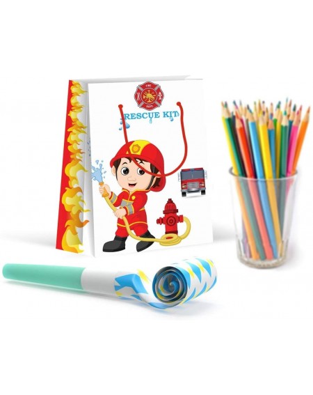 Party Favors Premium Firefighter Party Bags- Party Favor Bags- New- Treat Bags- Gift Bags- Goody Bags- Party Favors- Party Su...